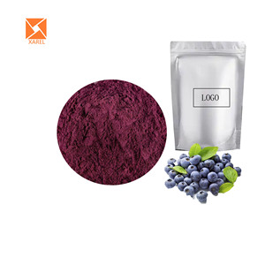 Doğal yabanmersini meyve fabrika kaynağı 10:1 yabanmersini spium Spp konsantre meyve suyu özü tozu - Product Image 4