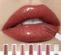 OEM ODM Rouge à Lèvres Liquide Brillant et Brillant à Lèvres Scintillant 2-en-1 avec Logo Privé