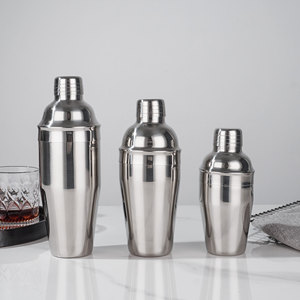Factory Direct Mixology Tools 350/550/750 ml Bartender <span class=keywords><strong>Shaker</strong></span> Coctelera de acero inoxidable - Product Image 1