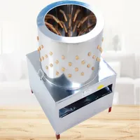 Machine à plumer la volaille en acier inoxydable, épileuse automatique de plumes de poulet pour abattoir et ferme