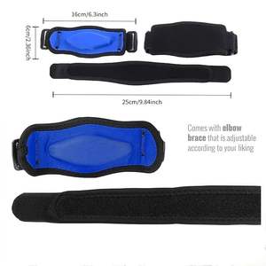 Coderas y Rodilleras de Neopreno para Hombre y Mujer con Correa de Soporte para <span class=keywords><strong>Antebrazo</strong></span> para Mayor Comodidad y Alivio del <span class=keywords><strong>Dolor</strong></span> # E-HZ21 - Product Image 4
