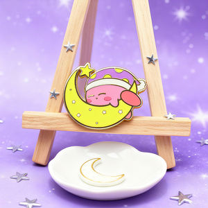 Бесплатный образец заказной эмалевой булавки без минимального металлического мягкого твердого эмалевого лацкана булавки Рюкзаки Шляпы сумка аниме эмаль значок - Product Image 6