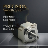 Roulement à double support de type talon à grande portée, design d'angle, gain de place, IP65, faible bruit, couple élevé, en alliage d'aluminium et acier inoxydable
