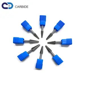 Type LX1025 Power Tools Solid And Hard Tungsten Carbide Burrs Cemented Carbide Rotary File For Deburring
