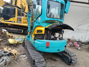 Miniexcavadora usada original Kubota U35 con aire acondicionado de cabina, oruga de 3 toneladas, motor EPA de segunda mano, excavadora doméstica de segunda mano de 3 toneladas - Product Image 4