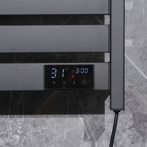 Radiatori Elettrici da <span class=keywords><strong>Bagno</strong></span>, Scaldasalviette Elettrico, Stendino Asciugamani da Parete, Portasciugamani Intelligente - Product Image 5