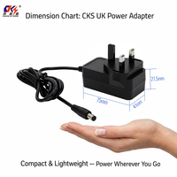 Adaptateur d'alimentation à découpage AC/DC Chuangkesheng Original Factory 5V4A 20W, chargeur 6V 9V 12V 18V 20V 24V 30V 1A 2A 3A