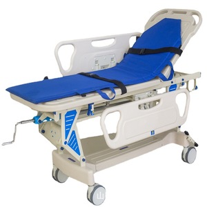 Cama de Transporte Quirúrgica de ABS Médico, Plana, 3630x640x760mm, Altura Ajustable, para Rescate de Emergencia Hospitalaria - Product Image 5