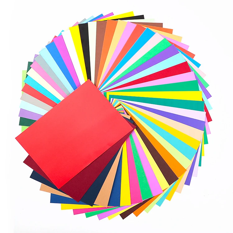 DIY Decoration 220gsm A3 Size  Construction Paper Crafts Origami Paper Assorted Coloured Card Paper