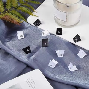 Etiquetas de Tela Personalizadas para Ropa de la Talla S a la XXL, Etiquetas de Tela Duraderas, Etiquetas de Talla Tejidas Personalizadas, Etiquetas de Talla para Ropa - Product Image 2