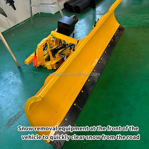 Экскаватор модифицированный снегоотталкиватель с износостойким лезвием из высокоуглеродистой стали, высокая скорость 80 км/ч, удаление снега без накопления - Product Image 3