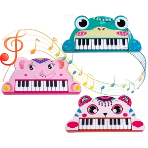 Wholesale Wooden Cartoon Animal Kids Electronic Piano Multiple Styles For Toddler Early Learning <b>Musical</b> Instrument Gift - Product Image 2