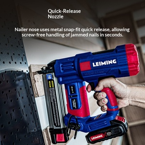 Pistola de Clavos Inalámbrica de 20V, Clavadora y Grapadora, con Batería de Litio, para Trabajos en Madera - Product Image 1