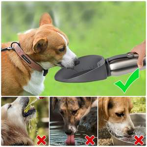 <span class=keywords><strong>ELSPET</strong></span> Bouteilles d'eau isolées en acier inoxydable de 27oz, distributeur d'eau étanche pour chiots, pour la marche, le voyage et les chiens. - Product Image 6