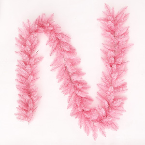 Nouvelle Guirlande Décorative <span class=keywords><strong>de</strong></span> Noël Rose <span class=keywords><strong>en</strong></span> PVC Écologique 2026, 27m <span class=keywords><strong>de</strong></span> Long, 40cm <span class=keywords><strong>de</strong></span> Large, Modèle CS-T-2666, Style Europé<span class=keywords><strong>en</strong></span> et Américain - Product Image 5