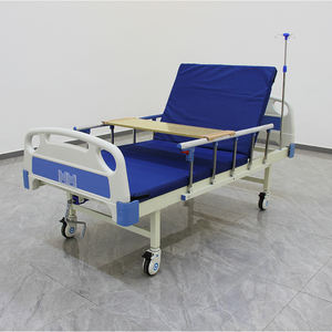 Fabricante, venta al por mayor, cama médica individual manual de alta calidad, camas de <span class=keywords><strong>hospital</strong></span>, 1 manivela, cama de <span class=keywords><strong>hospital</strong></span> médica para pacientes - Product Image 5