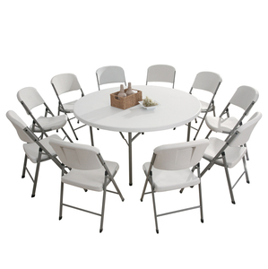 wholesale folding portable pp plastic metallic frame dinning chair plastic chairs for events