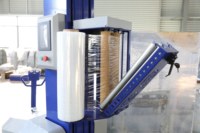Machine d'emballage automatique de palettes par film étirable pour robot mobile SAPPER-S1