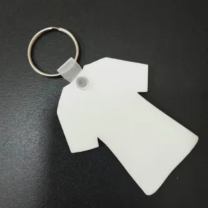 Sublimation Blank MDF Keychain Scrub Key Chain Nurse Gift Custom Logo Clinic Promotion Gift