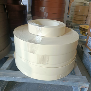 Cinta de borde de Pvc para decoración del hogar, <span class=keywords><strong>precio</strong></span> barato, venta directa de fábrica, Color sólido, 0,4-3mm, bandas de borde de Pvc personalizadas - Product Image 2