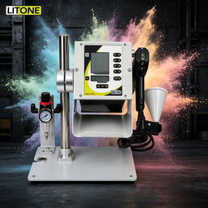 Máquina <span class=keywords><strong>de</strong></span> Recubrimiento en Polvo Portátil Manual Profesional Litone para Piezas <span class=keywords><strong>de</strong></span> Repuesto <span class=keywords><strong>de</strong></span> Automóviles, Caliper <span class=keywords><strong>de</strong></span> <span class=keywords><strong>Freno</strong></span>, Efecto Metálico, High Elexo-Pro-FU - Product Image 1