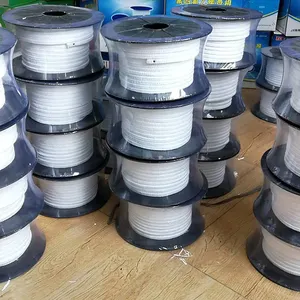 공장 공급 고품질 10*10mm 백색 ptfe 동맥 패킹