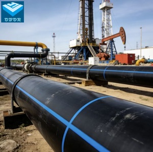 Líneas de Transporte de Agua Producida en Campos Petroleros, PE100, Resistentes al Sulfuro, SDR 11, SDR13.6, Resistentes a la Corrosión, 60mm-400mm - Product Image 1