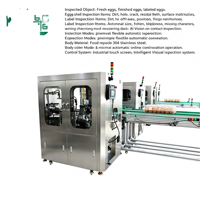 Machine intégrée de tri des œufs avec inspection des étiquettes pour la production de conditionnement d'œufs à grande échelle