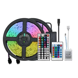 IP65 5M 10M 5050 Cerdas WiFi 12V 24V 220V Fleksibel RGBW De Cinta Luces Led RGB Tahan Air De Tiras RGB Perfil Luz Led Strip Cahaya