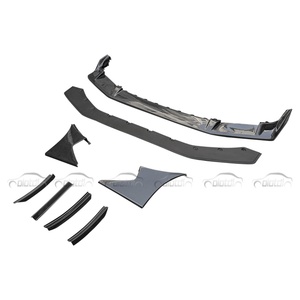 Alerón Delantero de Fibra de Carbono Estilo JS para Honda Civic 10ª Gen FK8 Type R Si 2016+ Auto Tuning Ne - Product Image 3