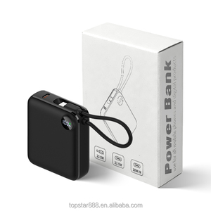 Batterie externe Li-Polymère 10000 mAh ultra-mince, étanche, à charge rapide 22,5 W, Type-C, avec écran LED, certifiée CE/RoHS/FCC pour les cabinets d'avocats - Product Image 1