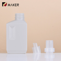 Distributeur de détergent à lessive vide 400ml 800ml 1000ml 1l Pe en plastique propre adoucissant pour vêtements savon liquide recharge bouteille de remplacement