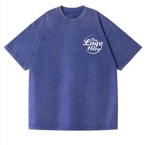 เสื้อยืดโอเวอร์ไซส์ผู้ชายสไตล์วินเทจ ผ้าฝ้าย 100% คุณภาพสูง พิมพ์ลายตามสั่ง ระบายอากาศได้ดี แขนสั้น ไซส์ใหญ่ น้ำหนัก 190 กรัม - Product Image 3