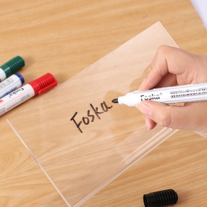 <span class=keywords><strong>Pennarello</strong></span> per Lavagna Foska <span class=keywords><strong>Punta</strong></span> <span class=keywords><strong>Fine</strong></span> Cancellabile a Secco 4 Colori <span class=keywords><strong>Pennarello</strong></span> <span class=keywords><strong>Bianco</strong></span> per Aula con Corpo in Plastica - Product Image 5