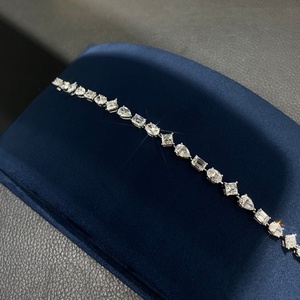Custom IGI Certified Lab Grown Diamond Tennis <b>Bracelet</b> Chain 10K 14K 18K HPHT Cvd Diamond <b>Bracelet</b> Unisex - Product Image 3