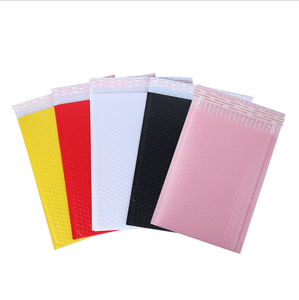 Eco friendly custom envelope biodegradable soft padded poly thick bubble mailer compostable