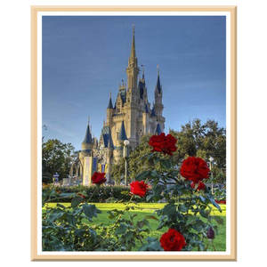 Taladro completo 5D pintura de diamantes para adultos venta al por mayor DIY bordado de diamantes de imitación Kit de punto de cruz mosaico para decoración del hogar Castillo - Product Image 6