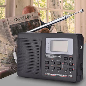 Radio Estéreo Multibanda de Alta Sensibilidad FM AM SW DSP con Pantalla Digital LCD, Estaciones Preestablecidas y Doble Fuente de Alimentación - Product Image 6