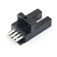 Capteur photoélectrique en forme de U FF-U673, distance de détection de 5 mm, interrupteur optique NPN pour