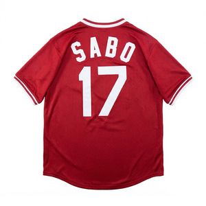 Camisetas de Béisbol Estilo Vintage para Hombre, Cosidas, 5 Johnny Bench, 8 Joe <span class=keywords><strong>Morgan</strong></span>, 11 Barry Larkin, 14 Rose, 17 Chris Sabo, Tallas S-3XL - Product Image 6