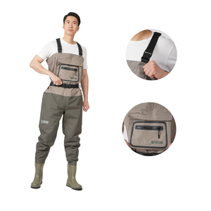 Tributary Stockingfoot chet-tinggi Fly Fishing wader tahan lama bernapas tahan air - Product Image 5