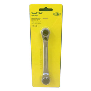 Clé à cliquet Refco 3/8 x 1/2 pouce, qualité industrielle, mâchoire réglable dentée - Product Image 5