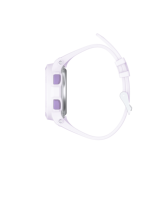 Günstige Luxus LED-Anzeige Digitale Sportuhr Modisches Rundes TPU-Gehäuse mit Acrylarmband 5BAR Wasserdicht Unisex