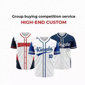 Camiseta de Béisbol Personalizada, Diseño Único, Calidad HD, Sin Logotipos, Talla Grande, Transpirable, Absorbe la Humedad, 100% Poliéster, Unisex para Adultos - Product Image 4