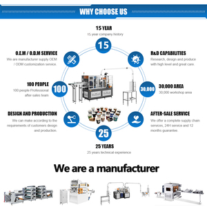 GD-280 высокоскоростная машина для изготовления одноразовых стаканчиков, машина для изготовления бумажных стаканчиков с сервоприводом - Product Image 5