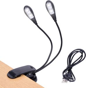 Lampe de lecture LED à clip pour pupitre de <span class=keywords><strong>musique</strong></span> Lampe de lecture dans le lit Haute luminosité Idéal pour les musiciens et pianistes Enfants Voyage - Product Image 1