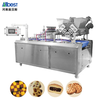 Machine d'extrusion automatique de biscuits à deux couleurs, ligne de production industrielle de biscuits, équipement de boulangerie