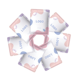 Lingettes hygiéniques individuelles pour femmes, logo personnalisé, lingettes nettoyantes intimes jetables avec faible MOQ, lingettes féminines personnelles - Product Image 2