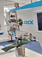 Nouvelle machine à coudre à point noué à double aiguille JACK S7 Postbed Machine à coudre à rouleau industriel