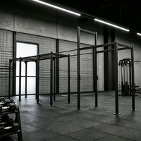 OKPRO Factory Wholesale Gym Fitness Commercial Rig Power Rack Multi-Station Fitness Free Standing Rigs for Bodybuilding